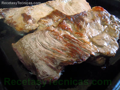 Carne sellada